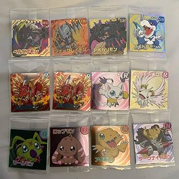 Amazon.co.jp: デジモンシールウエハース 12枚 シークレット